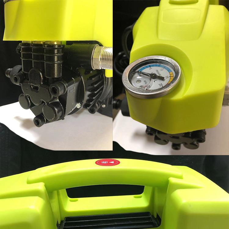 雷格家用清携洗机洗车机小型便119式高全压自动水泵洗车泵220V