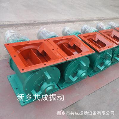 河南YXD400X400刚性叶轮给料机一体铸造壳体耐磨耐用旋转卸料阀