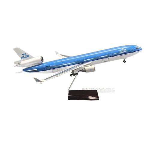 47CM 麦道MD11飞机模型美国航空荷兰客机仿真航模带轮礼品摆件