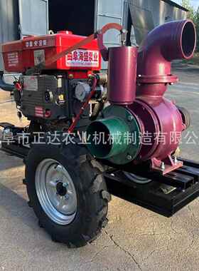 泵农用溉柴油抽水 多动力浇灌水泵规ICS格灌 三相电全铜种电机自