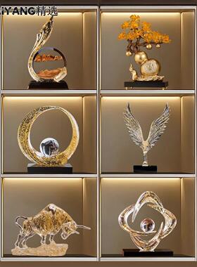 德国酒柜摆件客厅新款轻奢高档电视柜装饰摆件工艺品创意家居摆设