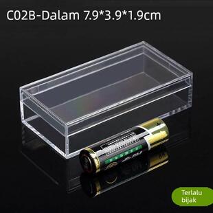 ps高透明塑料盒长方型圆形食品级迷你桌面样品带盖亚克力小收纳盒