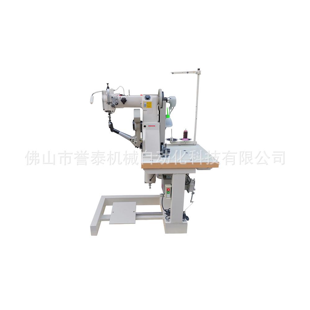 168内线机器双线座式斗底侧缝机缝鞋机鞋底上线机斜筒式侧缝设备