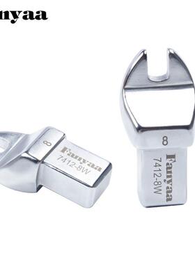 台湾Fanyaa泛亚7412系工业级扭力扳手开口头14x18mm接口扳手更换