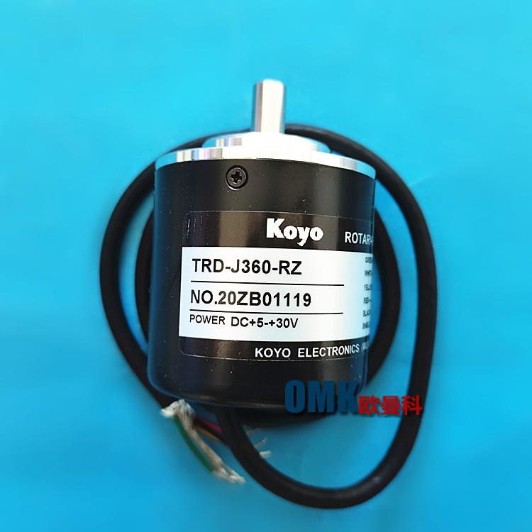 光洋TRD-J360-RZ 旋转增量式编码器外径50mm 实心轴 轴径8mm