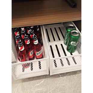 厨房拉篮橱柜抽屉置物架收纳筐衣柜抽拉式收纳盒柜子收纳篮可定制