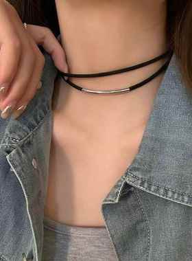 流行个性甜酷辣皮革新款日系原宿