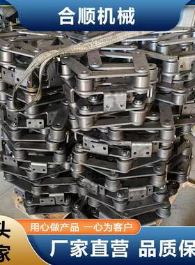 铸锭机链条非标异型链条大节距双排传送链重型输送板式滚子链条
