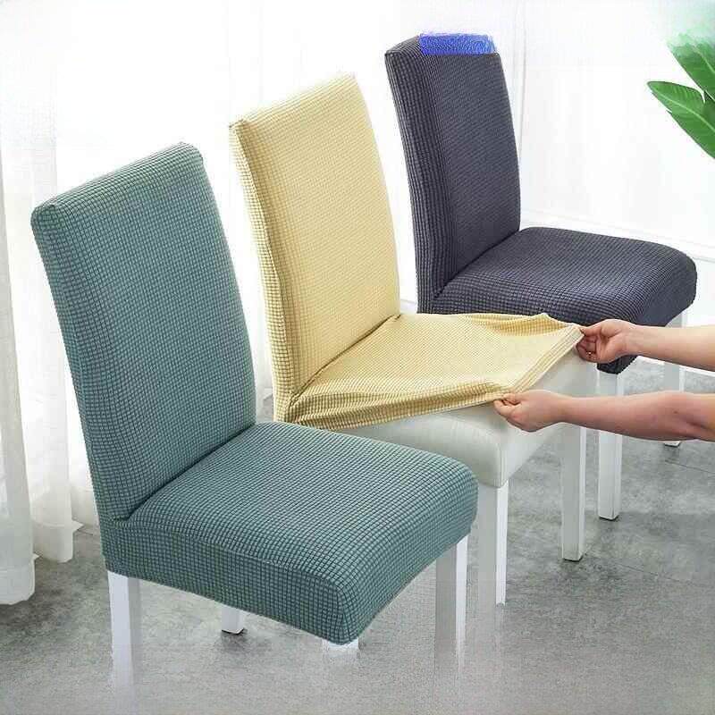 弹力椅子套罩垫子靠背一体四季通用万能凳子套餐桌座椅垫套装家用