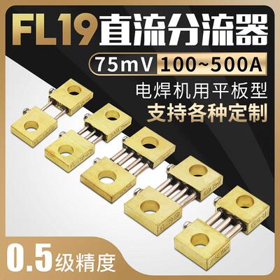 直流逆变分流器电焊机FL-19 75mv 100A150A200A300A400A500A600A