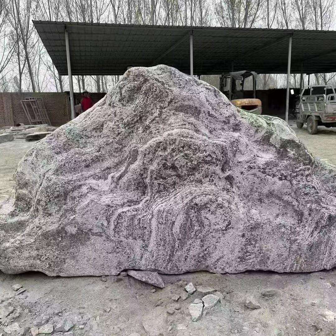 雪浪石石雕刻大型刻字景观石天然风景石自然石庭院石头摆件假山石