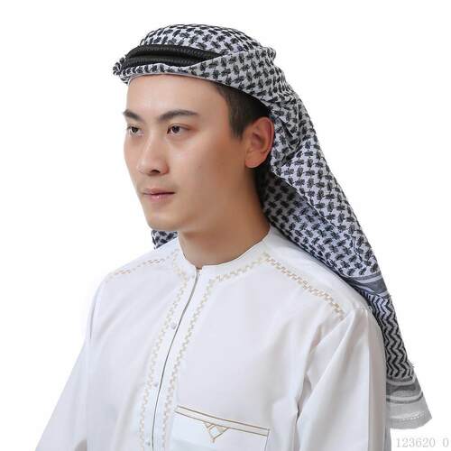 Fashion Muslim shemagh + Agal Men Islam Arabic Hijab Islamic