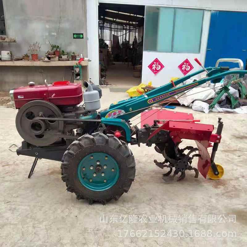水稻田手推式微耕机小型手扶式开沟机山坡耕种手扶旋耕机