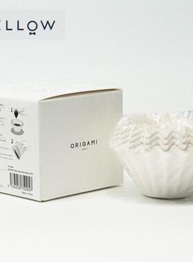 FELLOW/ORIGAMI咖啡滤纸 V60过滤纸手冲滴漏式折纸滤杯蛋糕滤纸
