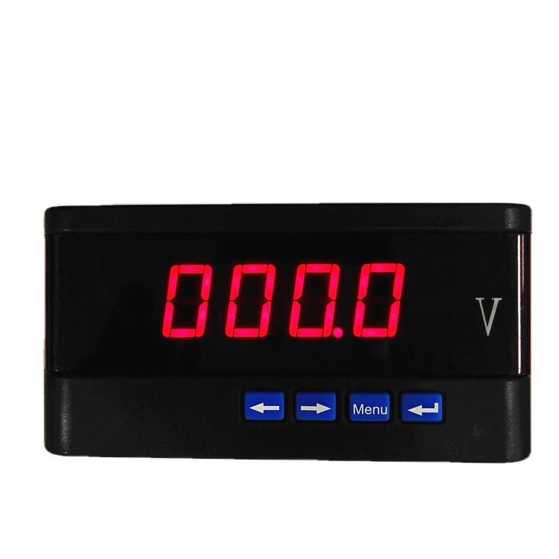 SX48数显交流直流500V电压表1000V 电流表30A/DC75MV数字AC500/5A