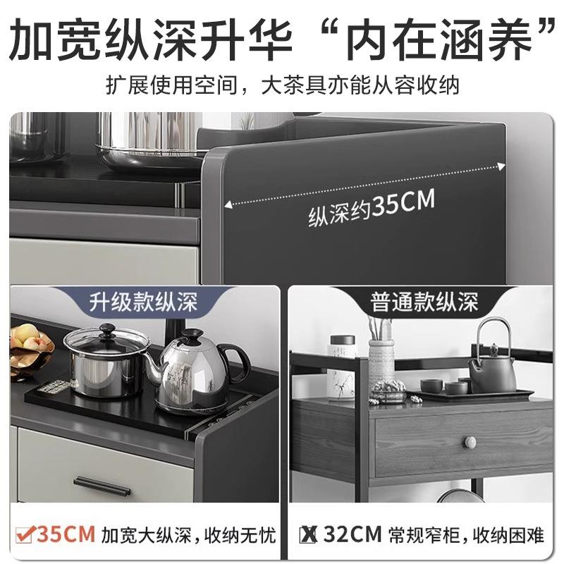餐柜边柜现代C69约轻奢靠墙大容量收纳物餐厅酒柜办公室储简茶水