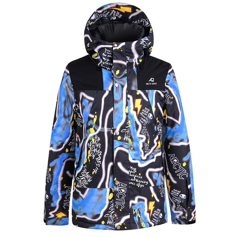 滑雪服男款单板双板滑雪衣冬季户外保暖加厚滑雪服