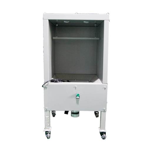 实验室打样小型喷粉室静电粉末喷塑柜测试用喷粉台涂装设备