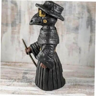 Halloween Plague Doctor Incense Burner Mr. Mini Crow