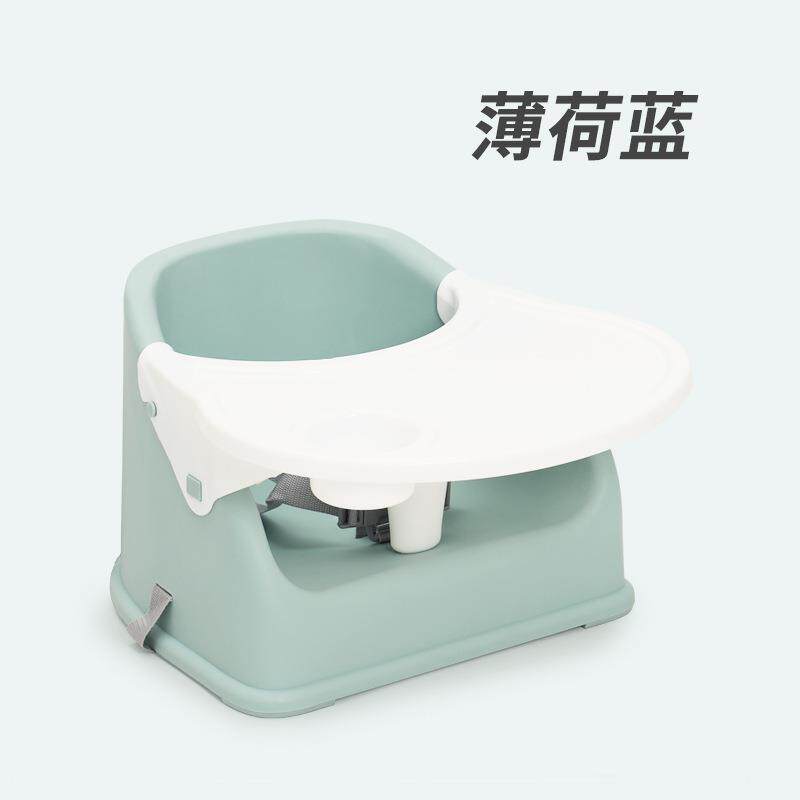 婴儿餐桌椅多功能组合木纹儿童家用吃饭成长宝宝餐椅