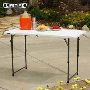 LIFETIME户外便携折叠桌升降桌家用餐桌培训展会休闲露营野餐桌1.