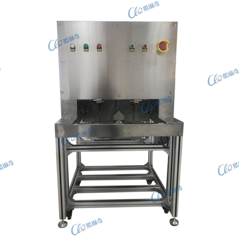 *商用猕猴桃削皮机 双头快速削皮带输送功能奇异果剥皮机