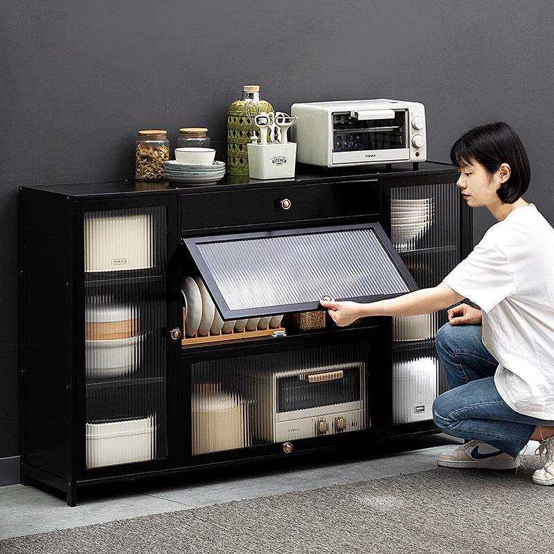 子A10L餐边柜酒柜边柜收649DCZWG靠墙一厨房体橱柜储物柜茶水家用