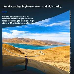 洲明全彩led显示屏P1.25P1.53P1.86P2P2.5展厅会议室电视墙大屏幕