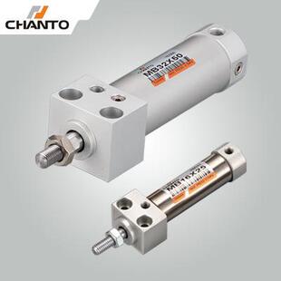方盖气缸MB25X60 CHANTO/标准直接安型不 装合铝金锈钢气缸 CHANT