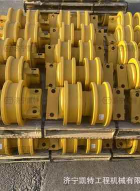 山推SD22 SD32推土机配件 履带双边支重轮总成26183 原厂底盘件