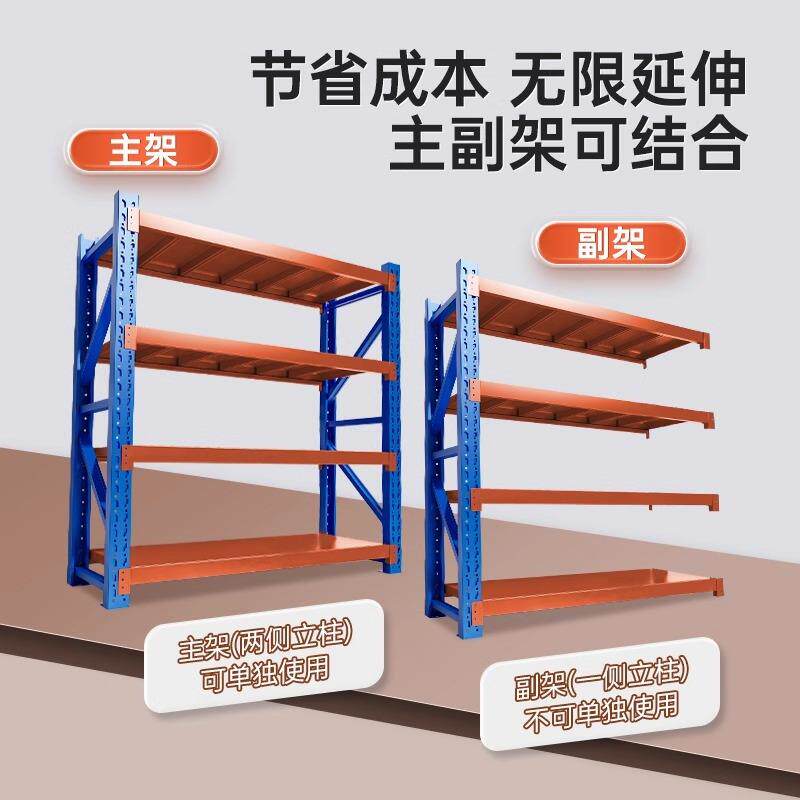 仓库架置物快递超市多层物品摆放架用773架地下室家加厚收纳架货