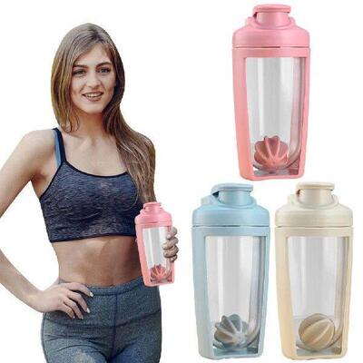 500ml Protein Shaker Bottle with Whisk Ball Protein Shaking