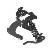 电动滑板车Ulip小牛KQI3后减震踏板车后减震带挡泥板支架改装 配件