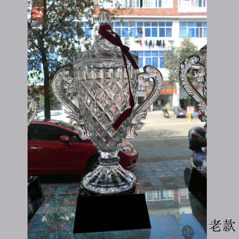 crystaltrophy年会颁奖纪念创意雕刻水晶金属玻璃奖杯奖牌公司