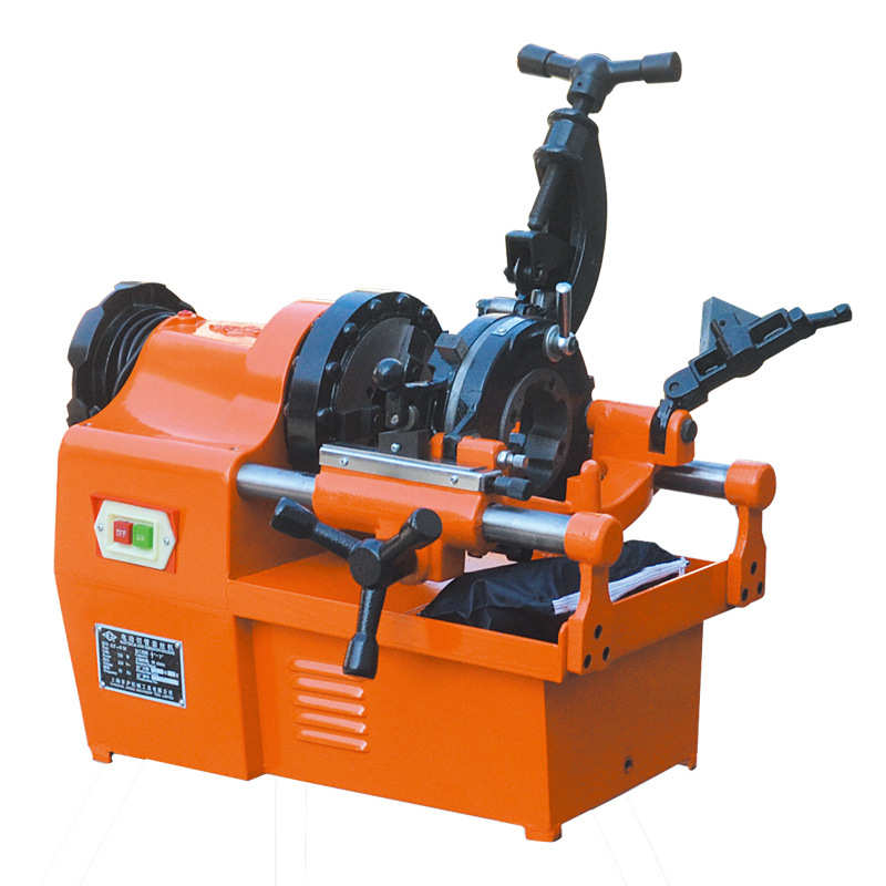 电动切管套丝机水管镀锌管开牙机燃气消防管车丝切管机金蚁京工牌