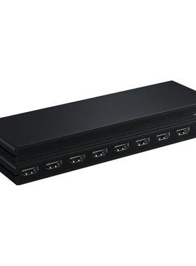 新款4K1进8出分配器hdmi1*8分配器4KHDMI1分8塑胶壳hdmi