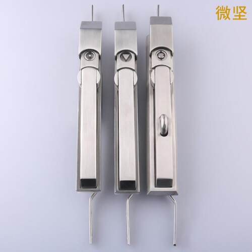 304不锈钢锁柜锁MS830连杆锁配电箱电池设备门锁开关门天地连杆锁