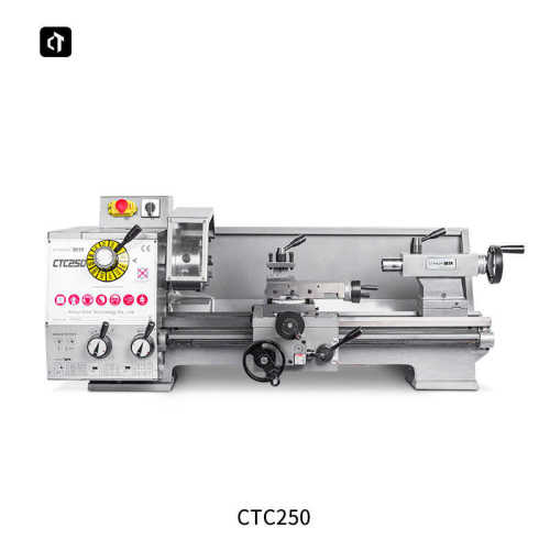 CTC250工业级小车床台式车床家用车床小型机床多功能金属机械机床