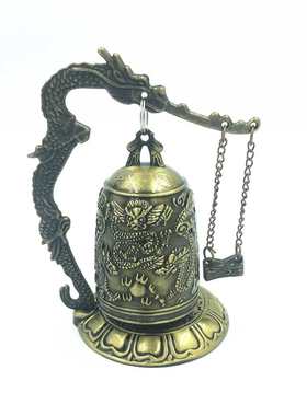 大号撞钟摆件 仿古工艺品家居摆件钟