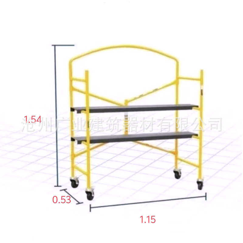 加厚折叠升降脚手架厂家批发热镀锌可移动施工建筑工地折叠脚手架,基础建材,铝合金梯子/移动爬梯,淘宝优惠券,粉丝福利购,淘宝优惠卷