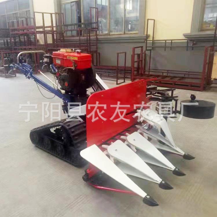 桑树苗收获机手扶柴油一体稻麦打捆机收割打捆宽度90CM