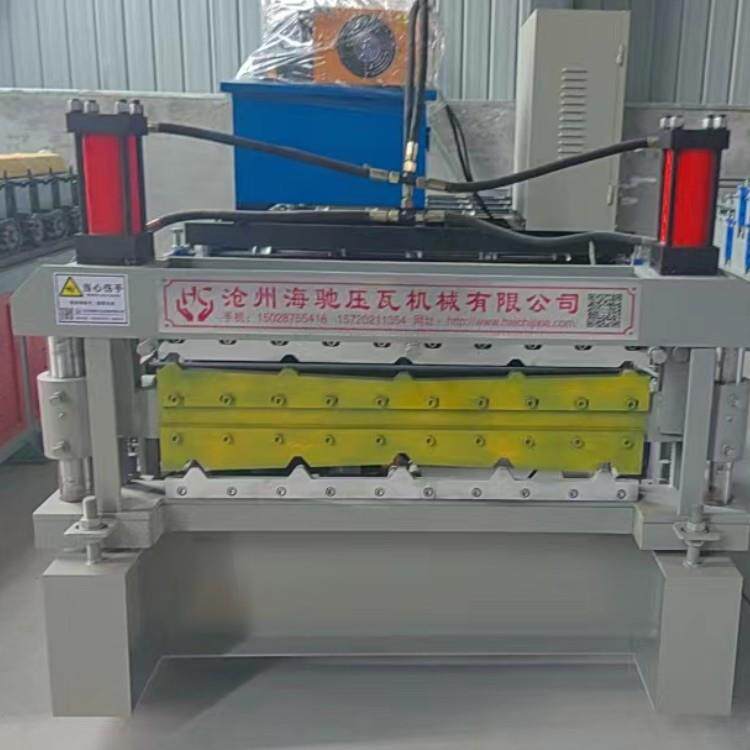 海驰机机械现货机销售全自海驰动840 -900双层压瓦 一多用彩钢瓦