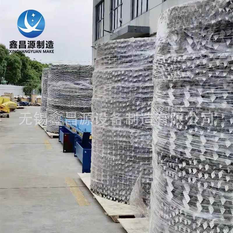 厂家供应不锈钢材质孔板波纹填料316传质 波纹填料波纹板填料丝网
