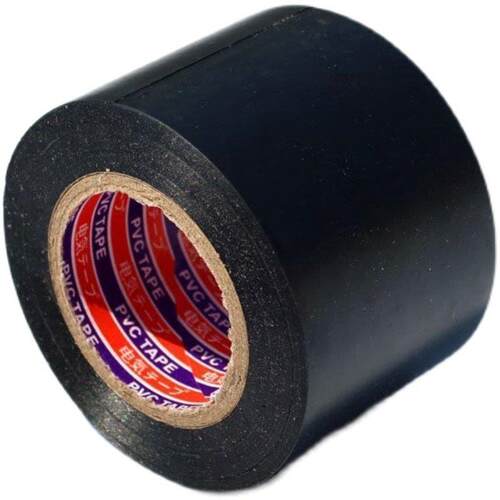 加宽型50mm绝缘胶带PVC电工防水黑胶布电线保护空调管道保暖专用