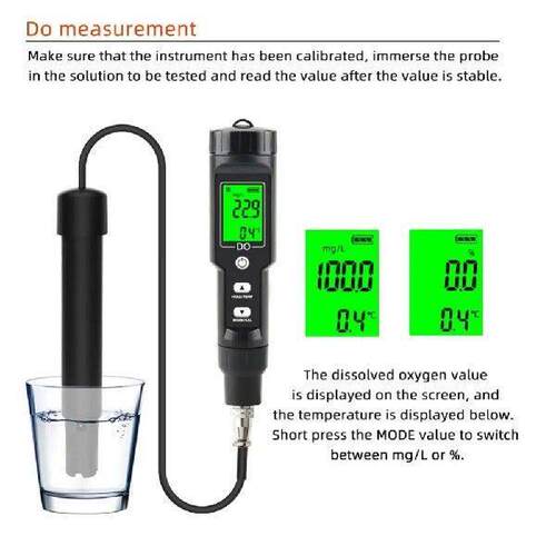 0-30/L Dissolved Oxygen Meter Professional Sensitive