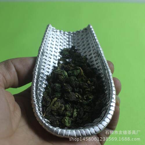 手工纯锡茶则 金属茶铲仿古茶荷茶勺茶枕茶拨茶具配件 茶道奉茶器