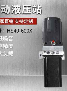 AC220V380v液压站 动力单元液压泵站 四极电机 大容量交流液压站