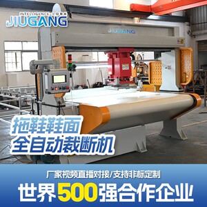 全自动送料裁断机液压拖鞋鞋面全自动裁断机皮革布料液压冲床机