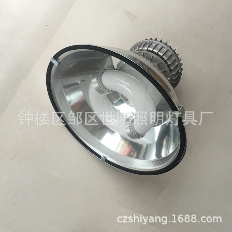 200W150W100W高频低频无极灯配灯罩玻璃工程车间低频无极灯