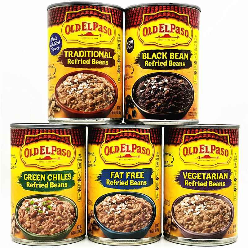 Old El Paso Traditional Refried Beans欧帕墨西哥风味豆茸罐头